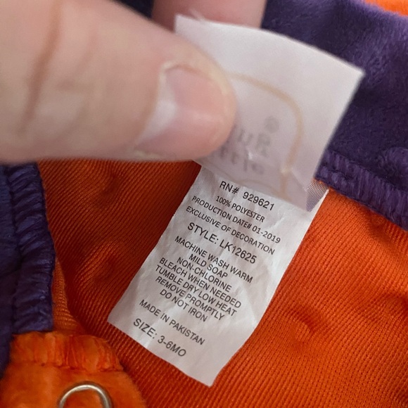 Little King Clemson Tigers Sleeper - Picture 8 of 8